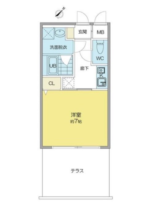 愛知県名古屋市中村区宿跡町２丁目 間取り