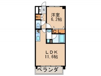 愛知県名古屋市瑞穂区中根町３丁目 間取り