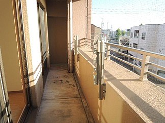 愛知県名古屋市熱田区白鳥町 ベランダ
