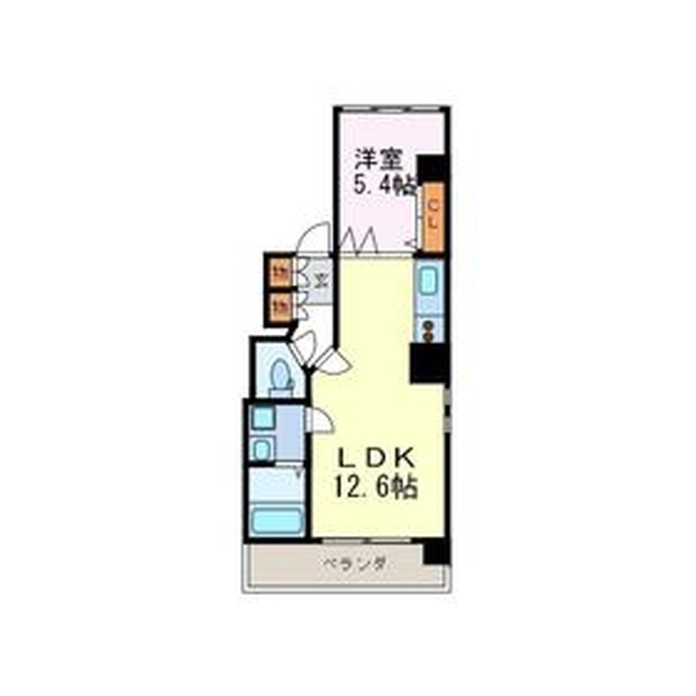 愛知県名古屋市中区門前町 間取り