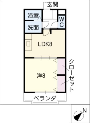 愛知県春日井市八田町７丁目 間取り