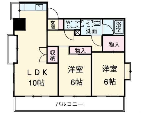 愛知県名古屋市中区栄３丁目 間取り