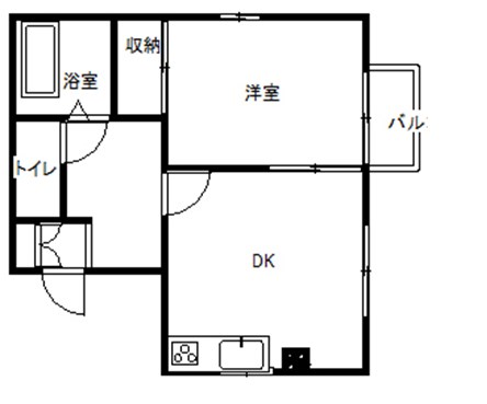 クレスト高辻 間取り