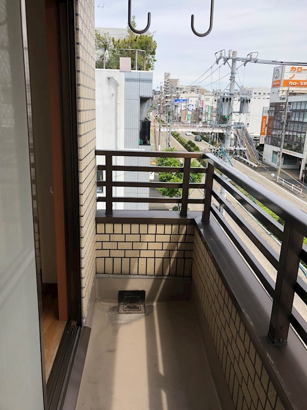 クレスト高辻 ベランダ