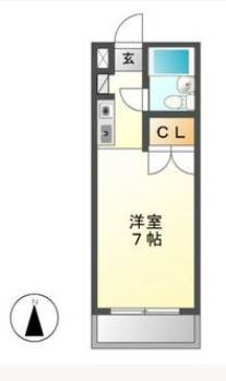 愛知県名古屋市昭和区御器所４丁目 間取り
