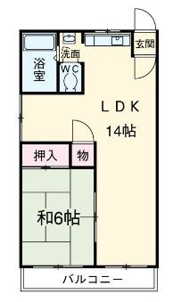愛知県名古屋市中村区八社２丁目 間取り