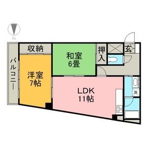 愛知県名古屋市東区泉３丁目 間取り