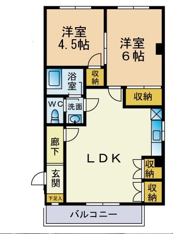 愛知県名古屋市千種区春岡１丁目 間取り