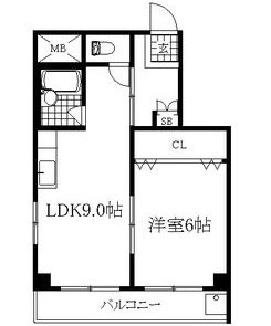 愛知県名古屋市千種区古出来３丁目 間取り