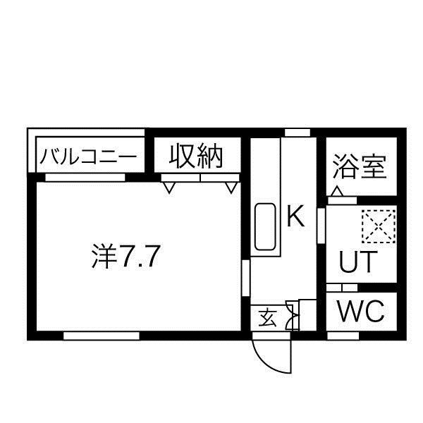 愛知県名古屋市北区上飯田南町５丁目 間取り