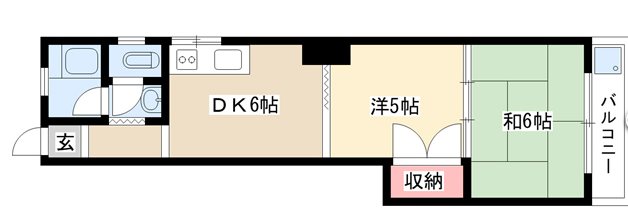 愛知県名古屋市千種区今池５丁目 間取り