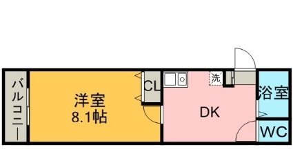 愛知県名古屋市千種区若水３丁目 間取り