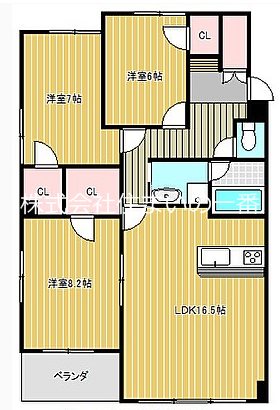 愛知県名古屋市名東区貴船１丁目 間取り