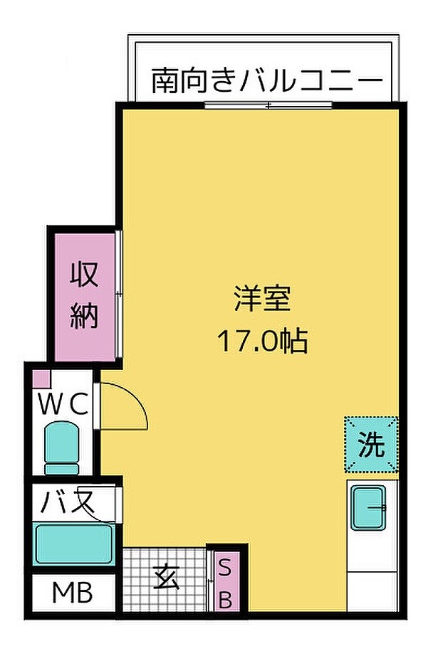 愛知県名古屋市東区葵２丁目 間取り