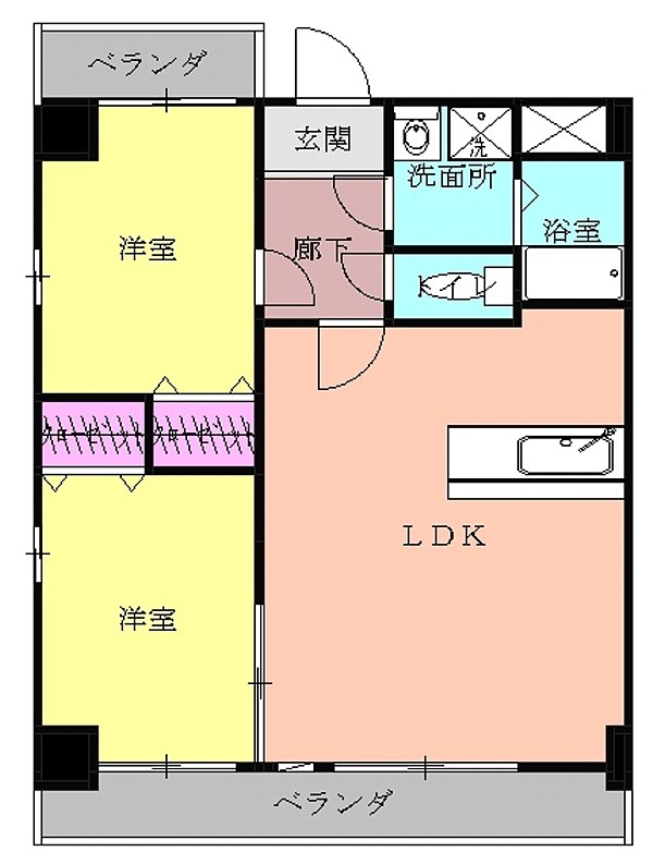 愛知県名古屋市東区葵２丁目 間取り