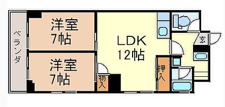 愛知県名古屋市中区千代田３丁目 間取り