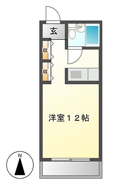 愛知県名古屋市千種区今池２丁目 間取り