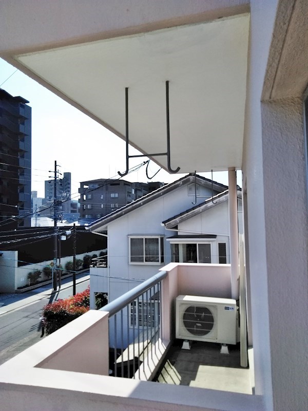 徳川コーポラス ベランダ