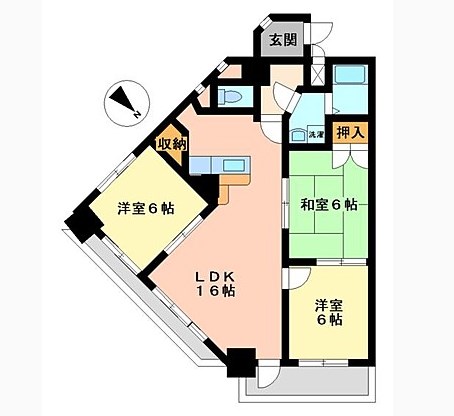 愛知県名古屋市中区金山１丁目 間取り