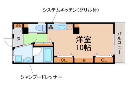 愛知県名古屋市千種区今池南 間取り