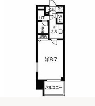 愛知県名古屋市中区新栄２丁目 間取り