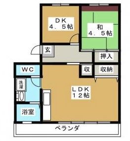 愛知県名古屋市千種区仲田２丁目 間取り