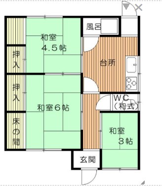 愛知県名古屋市天白区元八事１丁目 間取り
