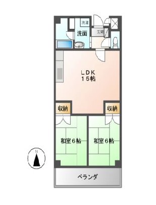 愛知県名古屋市西区枇杷島４丁目 間取り