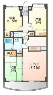 愛知県名古屋市東区白壁４丁目 間取り