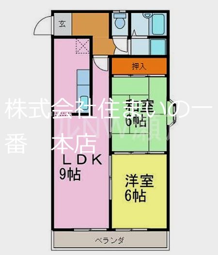 愛知県瀬戸市西本地町１丁目 間取り