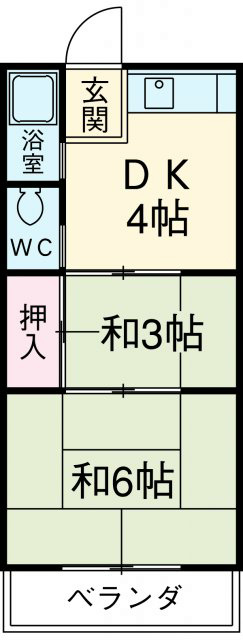 愛知県名古屋市南区砂口町 間取り