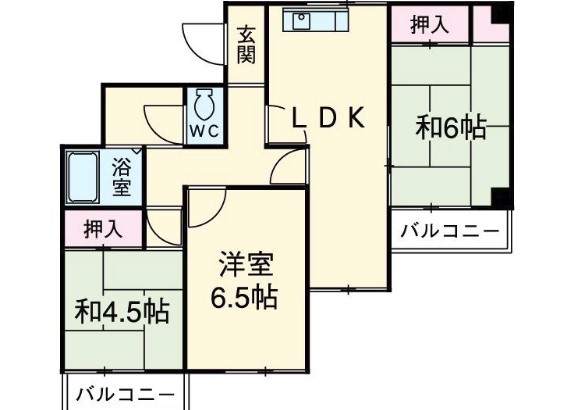 愛知県名古屋市名東区桜が丘 間取り