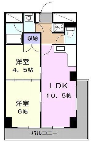 愛知県名古屋市北区大曽根３丁目 間取り