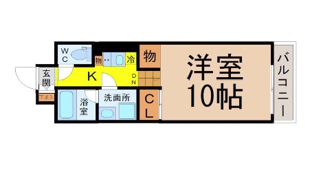 愛知県名古屋市東区葵３丁目 間取り