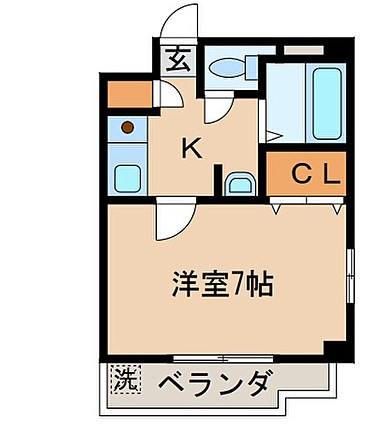 愛知県名古屋市東区大松町 間取り