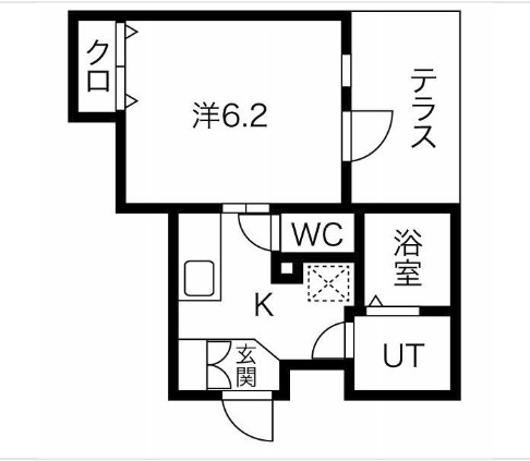 愛知県名古屋市中村区千原町 間取り