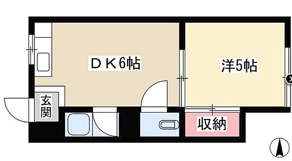 第２七福荘 間取り