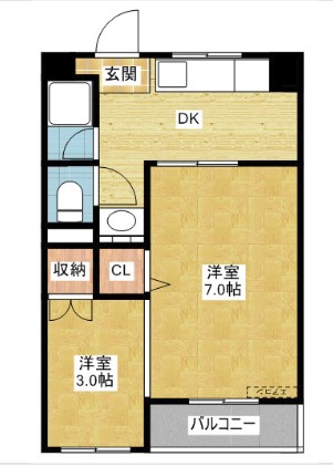 愛知県名古屋市千種区今池２丁目 間取り