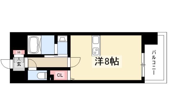 愛知県名古屋市中区正木４丁目 間取り