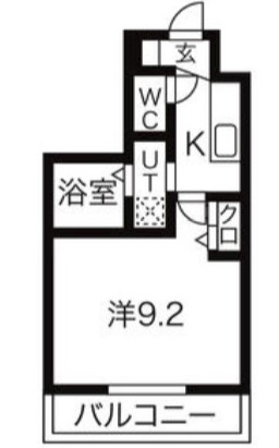 愛知県名古屋市北区杉栄町４丁目 間取り