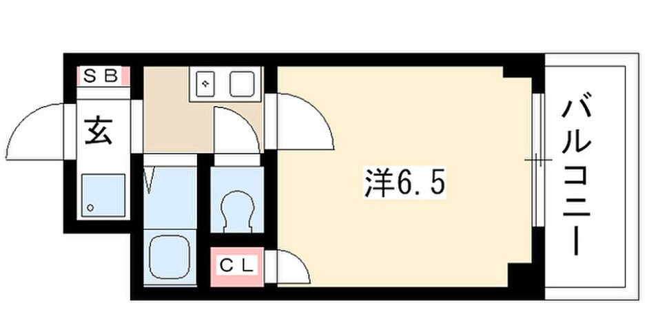愛知県名古屋市中区新栄１丁目 間取り