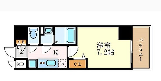 愛知県名古屋市中区千代田１丁目 間取り