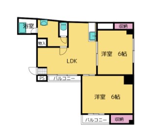 愛知県名古屋市中区正木４丁目 間取り