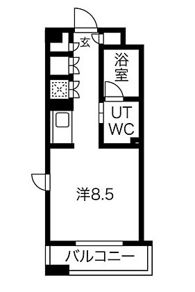 愛知県名古屋市中区栄２丁目 間取り