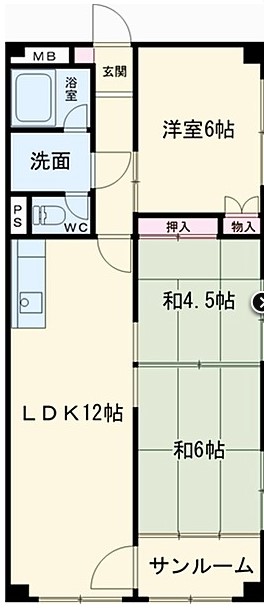 愛知県名古屋市千種区高見２丁目 間取り
