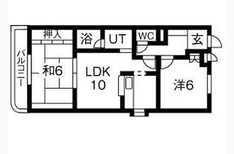 愛知県名古屋市北区真畔町 間取り