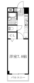 愛知県名古屋市東区砂田橋５丁目 間取り