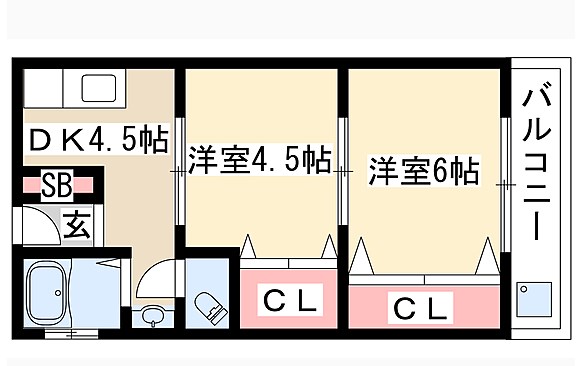 愛知県名古屋市千種区池下２丁目 間取り
