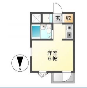 愛知県名古屋市千種区赤坂町１丁目 間取り
