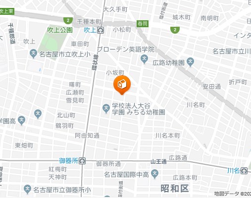 愛知県名古屋市昭和区曙町３丁目 地図（共通）